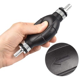 LYTIVAGEN Pack of 2 8 mm Hand Pump Transfer Pump Portable Suction Pump Vacuum Pump Manual Fuel Pump Pump Ball for Outboard Universal Emergency Pump for Car, Engine, Tank, Canister, Boat