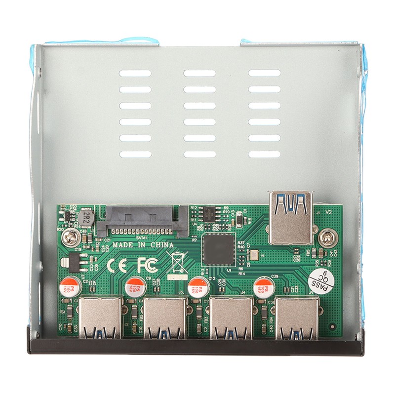 Front Panel USB 3.1 Hub 3.25in 10Gbps 4 Downstream Ports