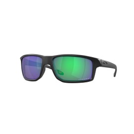 Oakley OO9449 Sunglasses Bundle: OO 9449 944915 Gibston Matte Black Prizm Jade and Eyewear Cleaning Kit