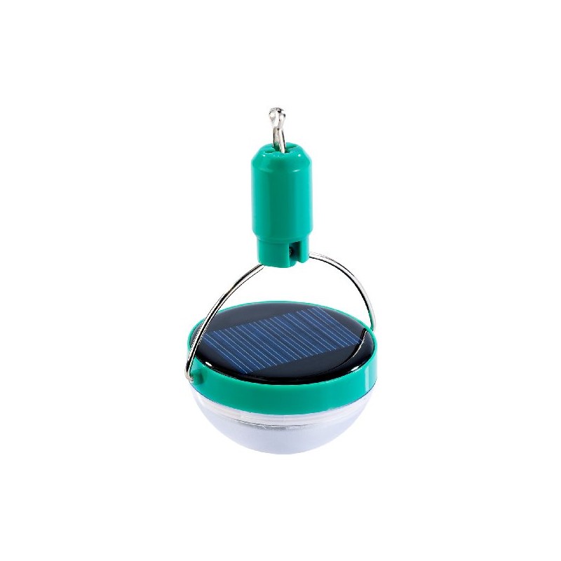 Lunartec Camping Solar Light: Mini LED Solar Camping Light, 600