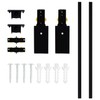 VANoopee 6.6FT H Track Lighting Rails Kit, Black