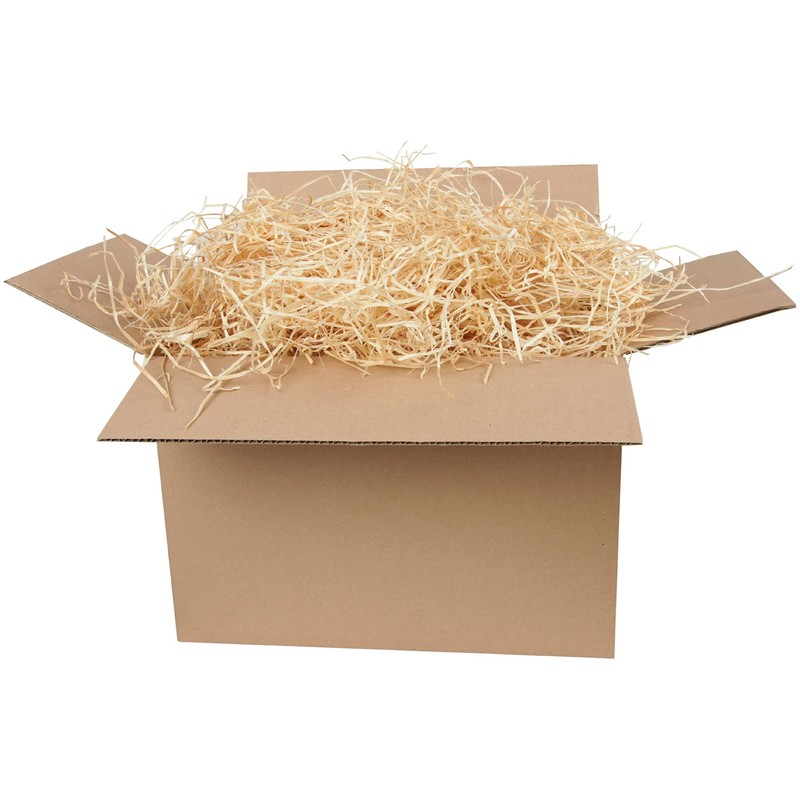 Bestlivings Wood Wool (500 g) Filling Material for Gift Baskets,