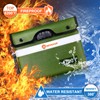 Upgraded 6200F Fireproof Document Bag with Lock, Fireproof Money Bag