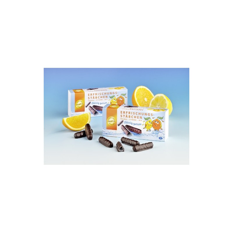 De Beukelaer Orange Lemon Refreshments Sticks 75g (10-pack)