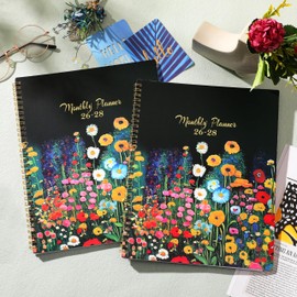 2026-2028 Monthly Planner - 2026-2028 Planner from July 2026 to June 2028, Monthly Planners 8.5'' x 11'', 24 Months with Tabs, Back Pocket