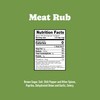 Rufus Teague Meat Rub, 2 Pack, Premium Barbecue Seasoning &