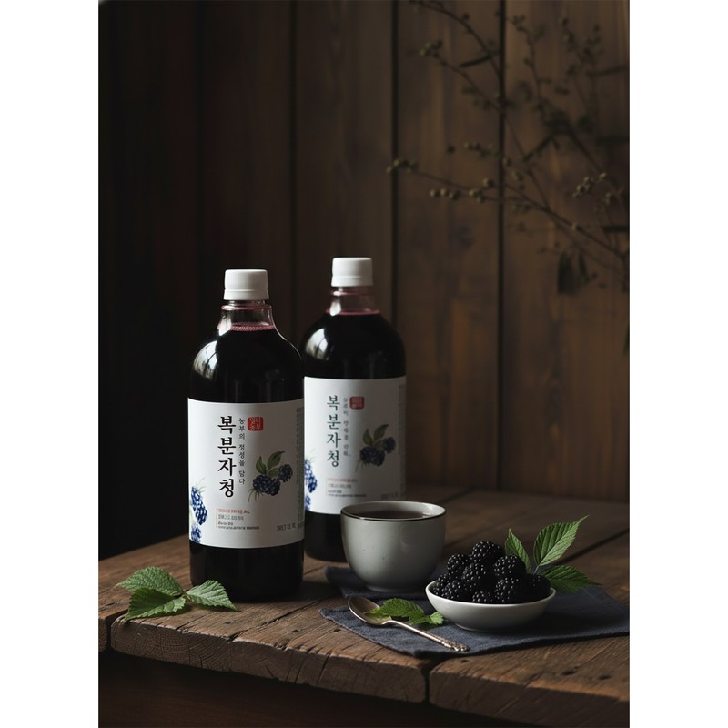 Premium Korean 100% Bokbunja Extract from Mungyeong
