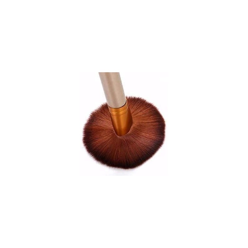 Catiblue 12-Piece Brown Makeup Brush Set