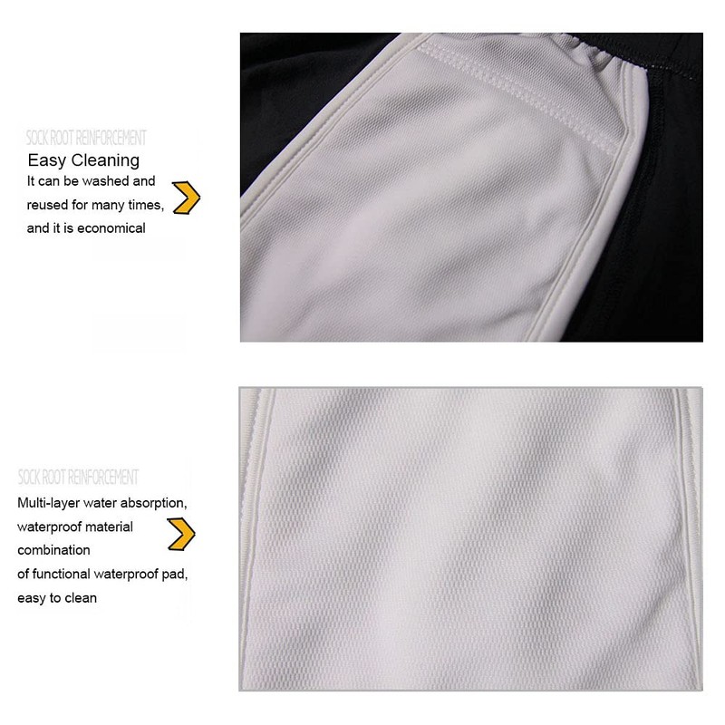 Men's Washable Incontinence Shorts Open Underwear Adults Patient Reusable Breathable