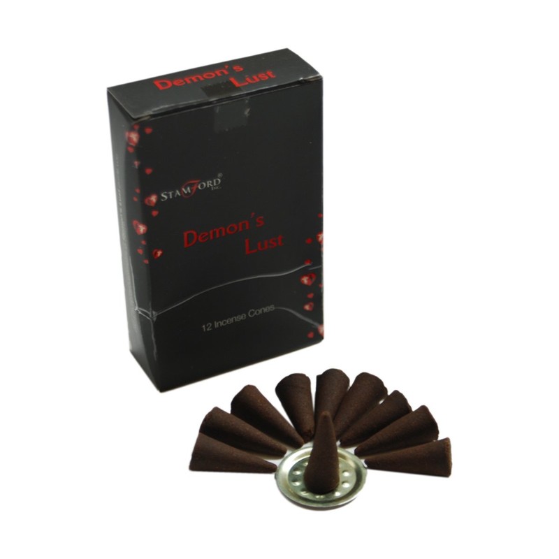 Stamford INC 37182 Demon Lust Incense Mythical Cones x 12