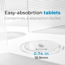 Biogenique Biotin - High Potency Biotin tablets 500mcg - Helps to Maintain Healthy Hair, Nails and Skin - Naural Hair growth supplement for Women & Men - Made in Canada, Non-GMO, Vegan