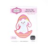 Easter Bunny Egg Fold-It Die Set for Card-Making and Scrapbooking