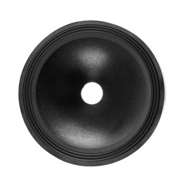 Fielect 12 inches Paper Speaker Cone Subwoofer Cones Drum Paper 2 inches Inner Diameter with 3 Cloth Surround 1Pcs