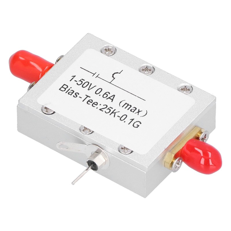 RF Isolated Capacitor Bias Tee Blocker Electronic Components 25K‑100MHz DC