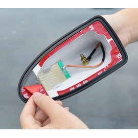 Shark Fin Shape Wire Auto Car Roof AM/Signal Aerial Black Car Auto Shark Fins Shape Aerial Cover