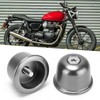 Motorcycle Handlebar End Cap CNC Aluminum Alloy Replacement for Triumph