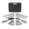 Mayouko 107-Piece Bit Socket Set, 1/4", 3/8" and 1/2" Drive,