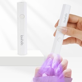 Lavinda Handheld UV Light for Gel Nails,Cordless Rechargeable UV Led Nail Lamp Nail Dryer Fast Curing