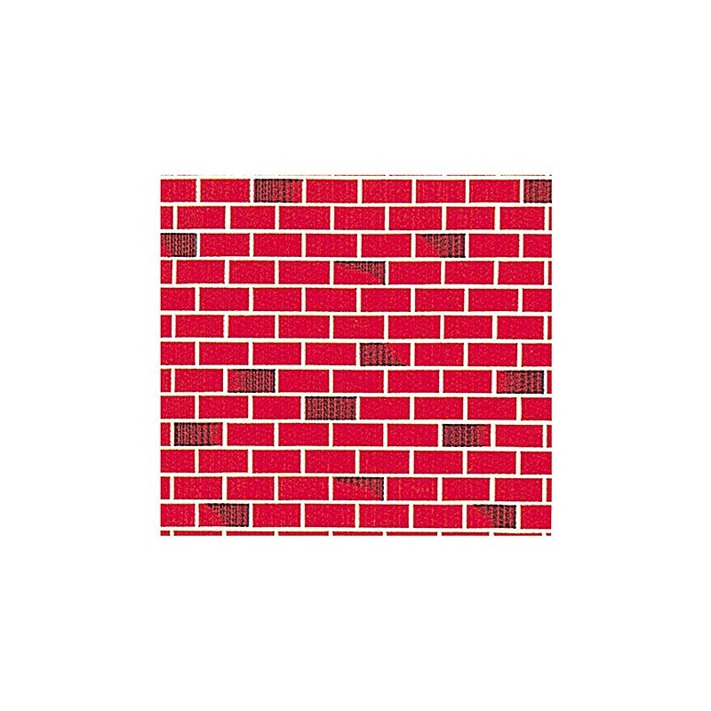 Pacon Fadeless Designs Bulletin Board Paper, Brick, 48" X 50