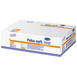 Peha-soft vinyl disposable gloves, powder-free s