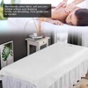Spa Massage Bed Sheet Reusable 2Pcs Massage Bed Sheet Oil