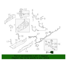 Ford Genuine Ford Fuel Pump Mounting Bracket BC3Z-9A335-G