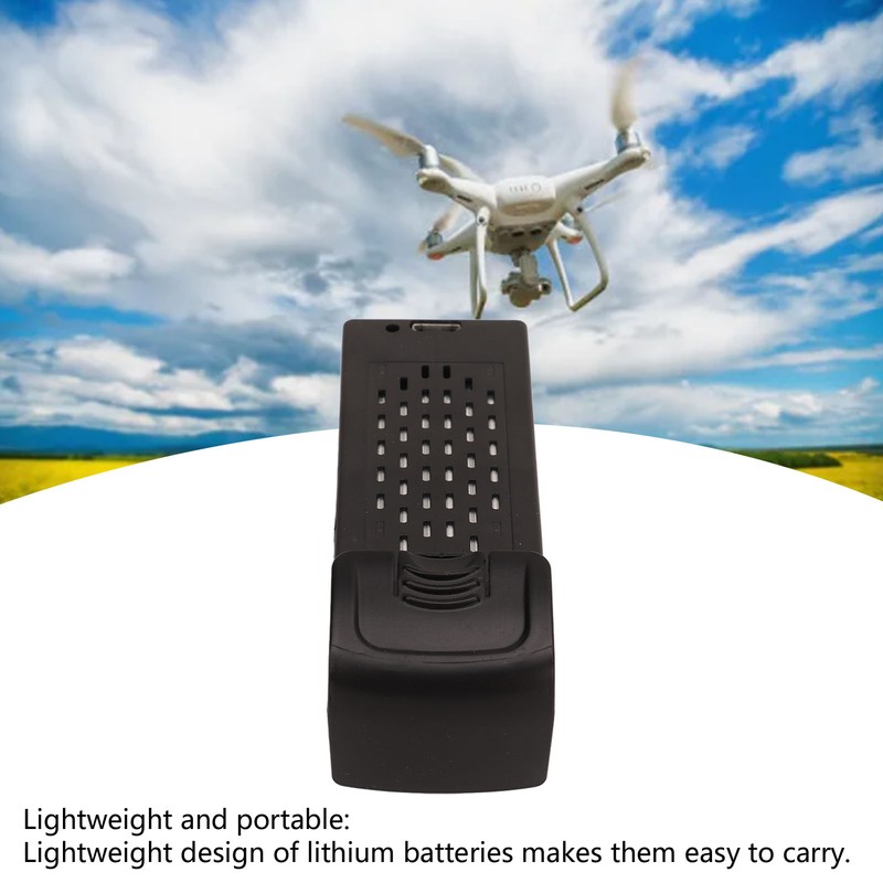 7.4v 2200mah Drone Li Ion Battery Plastic Shell Multi Protection