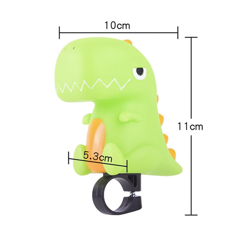 Laroal Dinosaur Bicycle Bell Horn Teenager Bicycle Bicycle Horn Dinosaur