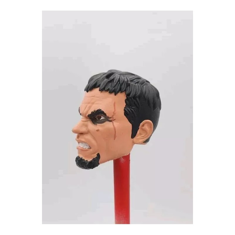 DC Multiverse Custom DCEU Angry Zodd Head 1/12 Scale Painted