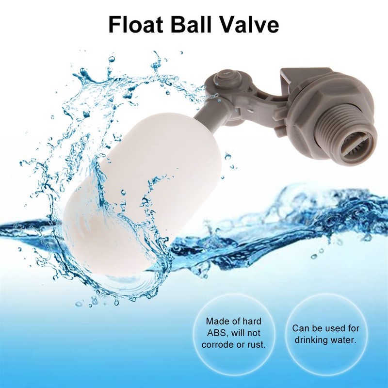 1pc Mini Float Valve Adapter Float Valve Easy Connection Elbow