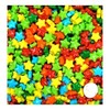 Assorted Rainbow Hard Candy Stars 2 Pounds - Star Shaped