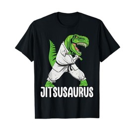 Jitsusaurus Funny Jiu-Jitsu Brazillian Ju Jitsu Bjj Boys Kid T-Shirt