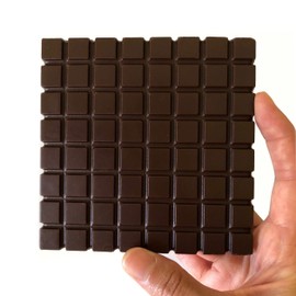 Nibble Chocolate Peru 72% | 3 Pack | Certified Organic | Vegan | 2 Ingredients | Gluten & Soy Free |