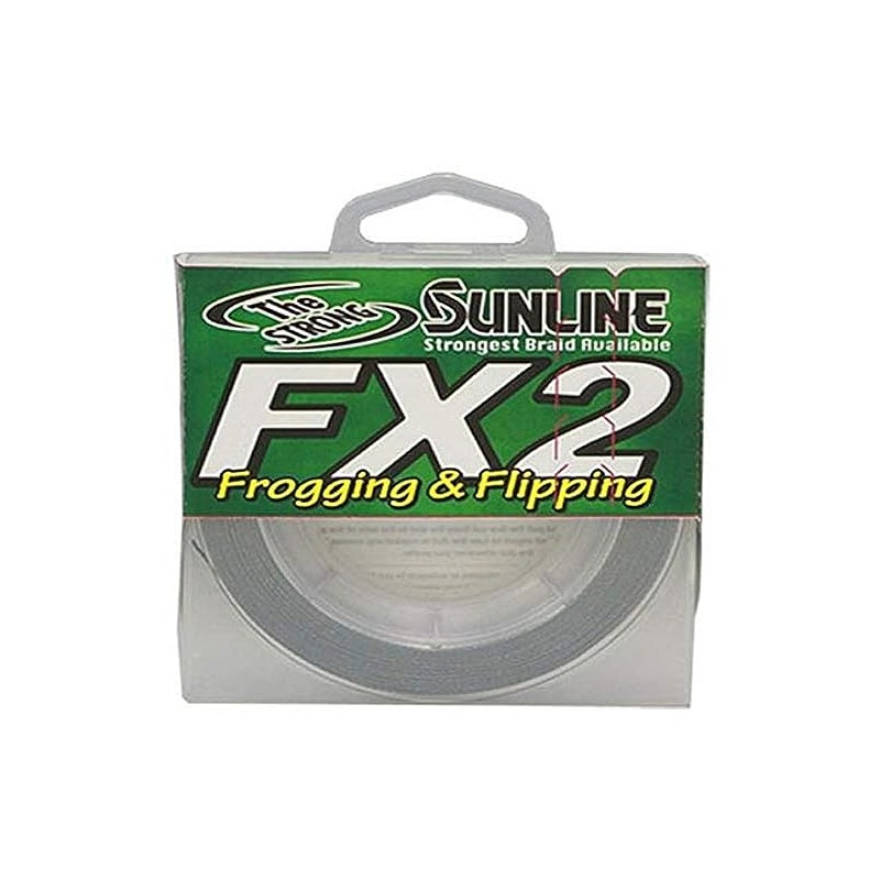 Sunline FX Braid Fishing Line (Dark Green, 80-Pounds/90-Yards)