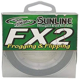 Sunline FX Braid Fishing Line (Dark Green, 80-Pounds/90-Yards)