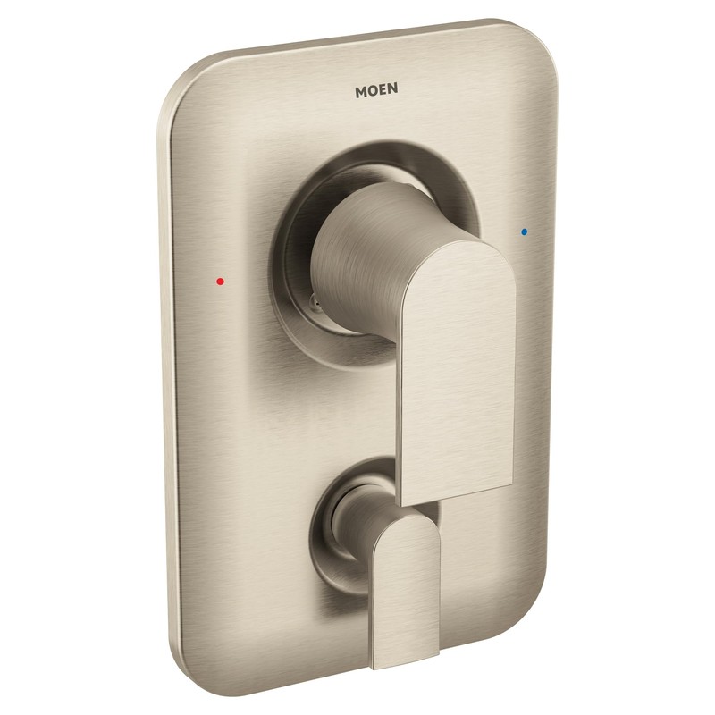 Moen Genta LX Brushed Nickel Posi-Temp Shower Valve with Built-in