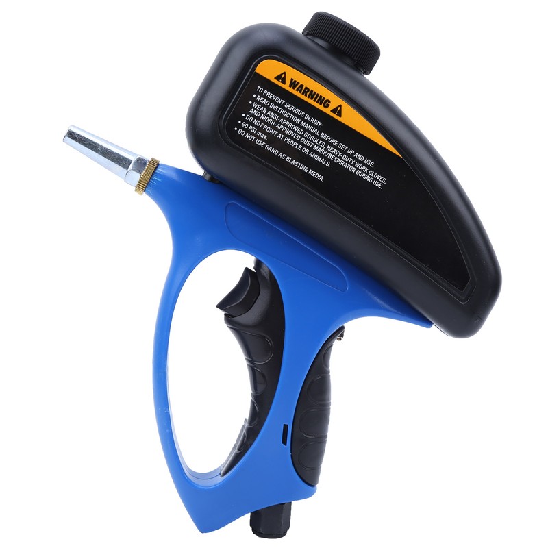 Sand Blaster Small Nozzle Pneumatic Sandblasting Gun Glass Anti Rust