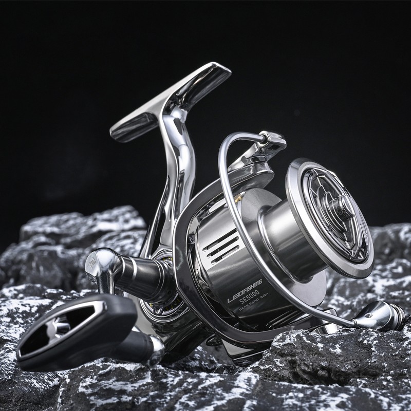13+1 Bearing Fishing Reel Smooth Powerful Spinning Reel for Saltwater