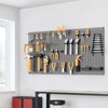 WALMANN Metal Pegboard Wall Tool Organizer Board with Pegboard Hooks,