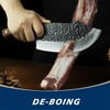 ANLJNCC Meat Cleaver Knife for Meat Cutting with Sheath, Professional