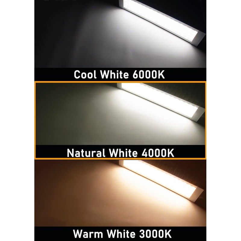 Raycharm RV Camper Cabin Ceiling Interior LED Light Fixture 18.1"