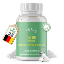 TAURIN VEGAN 1000 mg - 120 Vegan Capsules