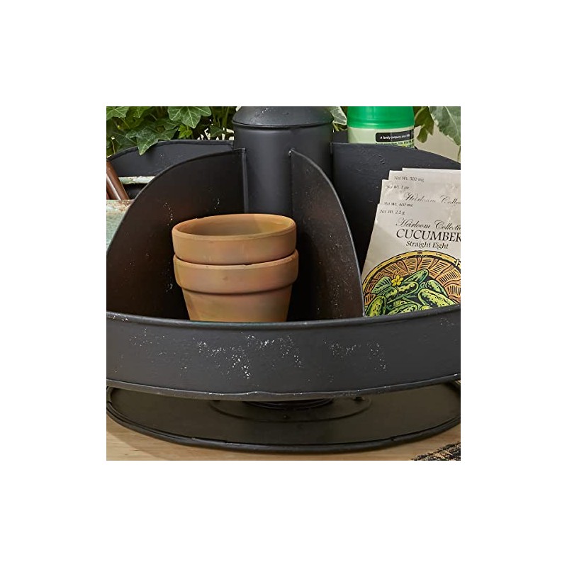 Park Designs 6 Pocket Organizer Lazy Susan 14"