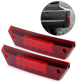 ECOTRIC Tail Lights Lamps Compatible with 2009-2016 Polaris Ranger 500/700/800/900 Replacement For Part 2411099 (2Pcs)
