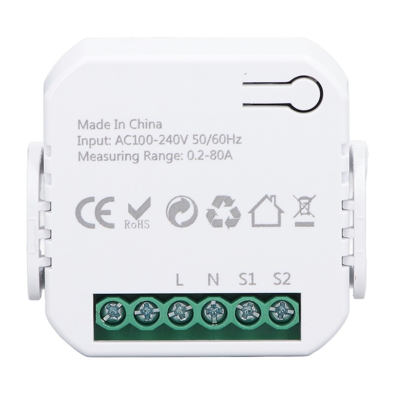 Smart Energy Meter WIFI Power Consumption Monitor Single Phase 100‑240V
