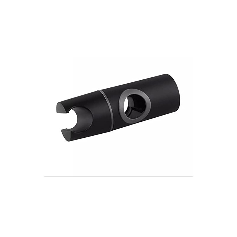 Housler Mat Black Shower Head Slider Holder Bracket (22 mm