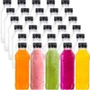 WUWEOT 30 Pack 300ml Plastic Juice Bottle, Clear Empty Milk