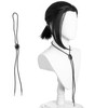 Vincent Vega Wig with Bolo Tie for Adult Men Short