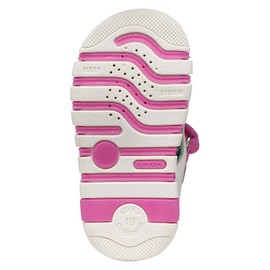 Geox Baby Girl B Iupidoo Gir Sandal, White fuchsia