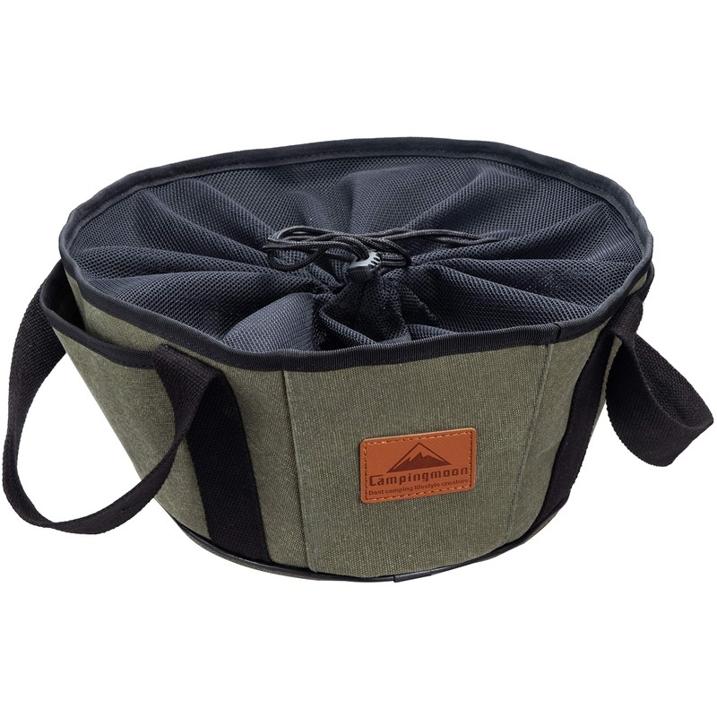 Camping Moon DO-28BK Dutch Oven Case, Canvas, 10 Inch Dutch